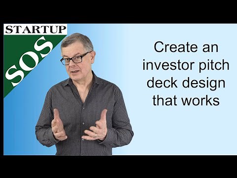 Investor Pitch Slide design: a Pitch Deck Example