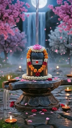 “जल में शिव, मन में शिव, जीवन में शिव… 🔱🕉️”nkar #ShivLing #Mahakal #Shiva #ShivBhakt #Sawan Somvr