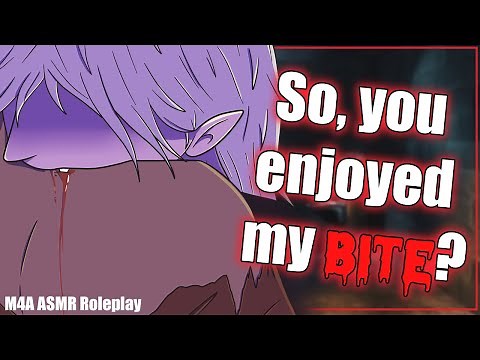 Thirsty Vampire Feeds On You [M4A] [Neck Biting] [Spicy] [Vampire ASMR Roleplay]