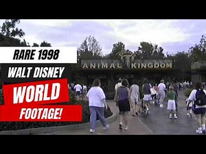 Disney World 1998: Rare Kilimanjaro Safaris & Skyway Footage