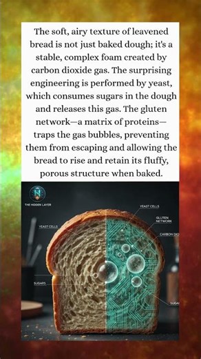 How Bread Gets Its Fluffy Texture — The Science Hidden in Every Loaf! - The Hidden Layer