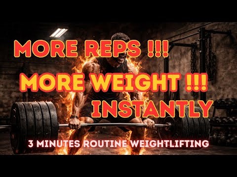 Instantly Lift More Reps & Heavier Weight | Loop This Gym Background for Maximum Focus - Motivation