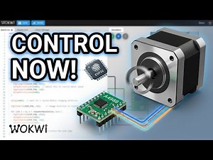 Control a Stepper Motor with ESP32 & A4988 Driver | Wokwi Simulation Tutorial