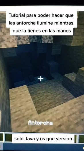 Cómo hacer que la antorcha ilumine en Minecraft