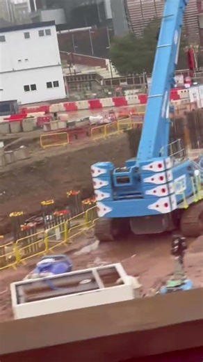 Passing the HS2 terminus works at Birmingham January 26.