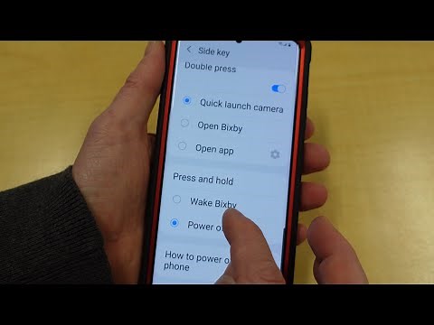 Samsung Galaxy S21 Ultra - Side keys settings Quick Launch Camera 📱
