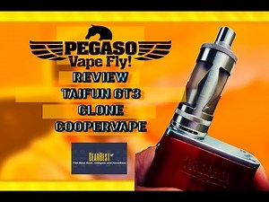 Review Taifun GT3 CLONE Coopervape + Clapton Build