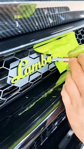 Lamborghini Text Wrap Transformation #Shorts #lamborghini