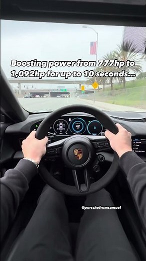 Taycan Turbo GT with “ATTACK MODE”! #porschetaycan #taycan #porsche