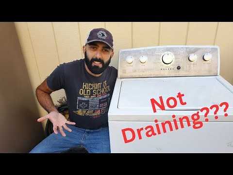 Fixing A Kenmore/Whirlpool/Maytag Washer That Is Not Draining!