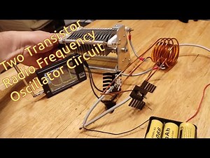 Two Transistor Radio Frequency Oscillator Circuit