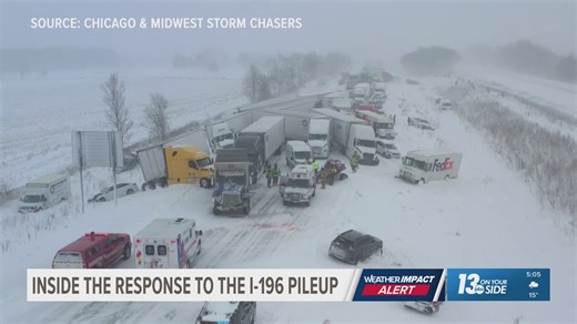 Inside the response to the I-196 pileup in West Michigan