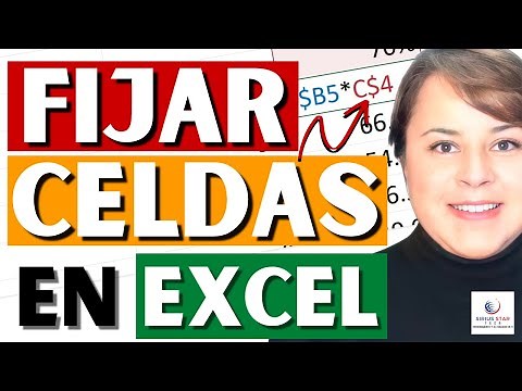 Cómo fijar una celda en Excel usando F4 o el símbolo $ ($A$1)