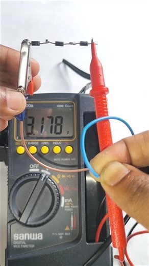 ⚡ Simple Voltage Dropper Circuit Using Diode | Easy DIY Project