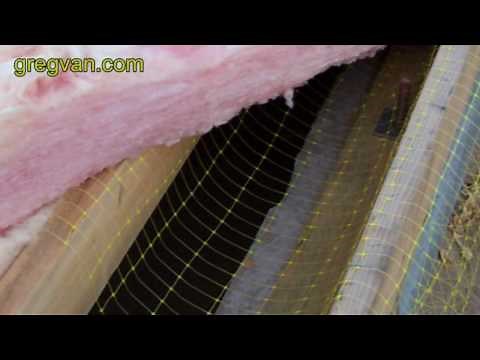 Sub Floor Insulation Netting for Making the Job Easier