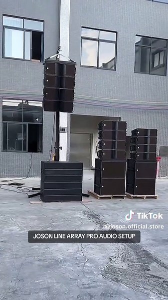 Joson Line Array Pro Audio Setup Explained