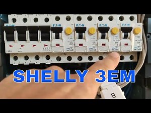 Shelly 3EM montaggio su trifase e breve spiegazione