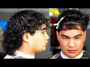 i blessed this SAMOAN with a crazy MULLET HAIRCUT!