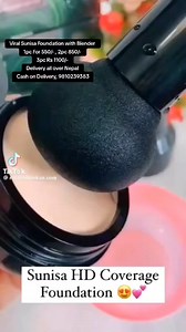 Viral Cusion BB Sunisa Foundation #Restocked 100% Orginal Sunisa Foundation With Blender Now In Bumper Offer In This New Year And Christmas Offer... Get 1 pc For Rs 550/- Get 2 pc For Rs 850/- Get 3 pc For Rs 1100/- Hurry up and grab on this Offer As soon As possible #viralfoundation #sunisafoundation #koreanfoundation Delivery All Over Nepal Available Cash on Delivery Available Inbox Us Or Call 9810239383 to place Your Order Whatsapp Viber Available | Cosmetic Glam Tales