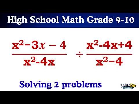 Simplify Algebraic Fractions Problems | High School Math Grade 9-10 | IGCSE