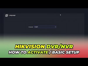 How to Activate New Hikvision DVR | Hikvision DVR Basic Setup