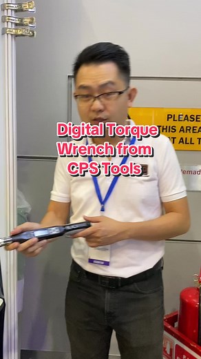 CPS BlackMax Digital Torque Wrench for HVAC Pros