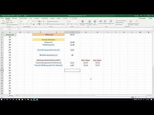 Διαστήματα Εμπιστοσύνης Excel