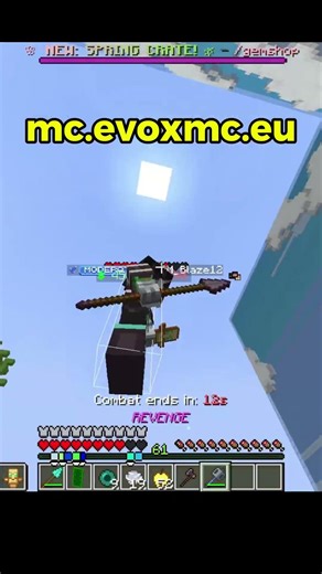 BEST Cracked mace pvp server #shorts #minecraft #pvp #mace