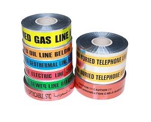 [Hot Item] Customize Aluminum Foil Detectable Warning Tape for Underground Use, Caution Tape
