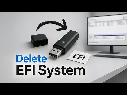 How To Delete EFI System Partition On USB Device