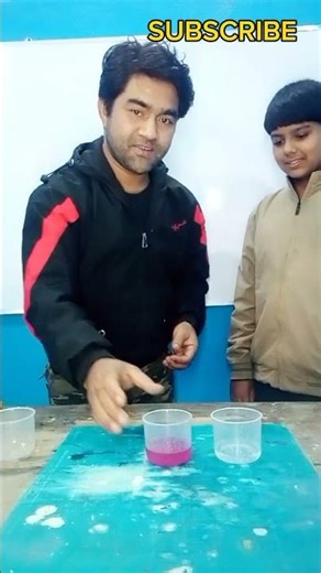 Class six science experiment. #shortsvideo #experiment #sensor #chemistry #physics