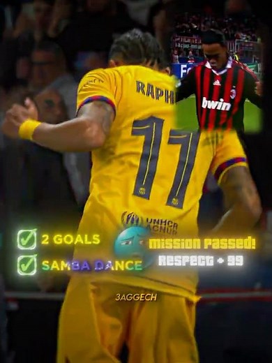 Raphinha X Ronaldinho 🤯