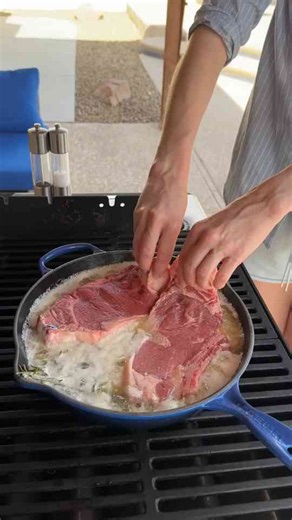 Easy butter bath steak