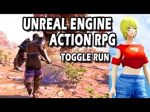 Unreal Engine 5 Action RPG Tutorial | Root Motion Running & Toggle Between Run And Walk | ARPG #2