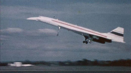BBC Archive 1969: Concorde makes its maiden flight