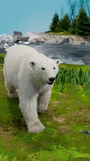 Diserang beruang kutub