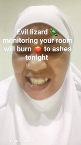 Any lizard monitoring your room shall be burnt #facebooklifestly | Arena of solution and power Amina Abdullahi