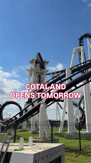 YOUR PLANS TOMORROW: COTALAND 🎢 Circuit Breaker is ready for its close-up. COTALAND opens tomorrow at COTA in Austin. Would you ride it? #COTALAND #Austin #AustinThingsToDo #RollerCoaster