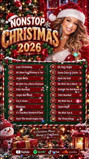 Top Christmas Songs of All Time Playlist 🎄🎁 #christmasmusic #christmassongs #christmasplaylist