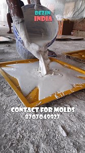 2M views · 65K reactions | Gypsum 3D Wall Panel Molds | Casting Decorative 3D Wall Panels | Dezin India | Facebook