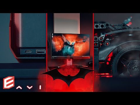 My Batman Inspired Gaming PC Desk Setup 2022