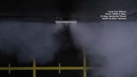 Slot Diffuser Smoke Test (for Models WASD25-2 and WASD19-2)