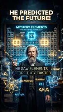 The Scientist Who Saw Elements Before They Existed