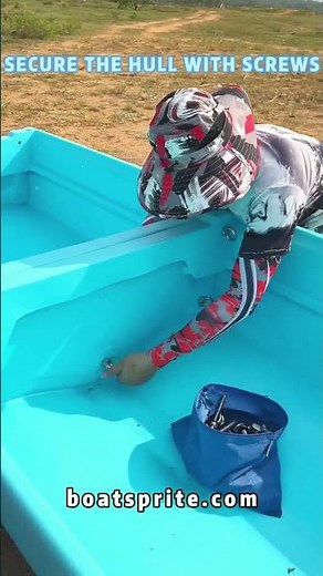 Portable Modular Boat, 4-6 People, PE Spliced Boats, Stackable Fits SUV