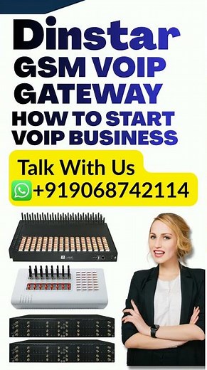 Start Your Own VoIP Business with Dinstar GSM VoIP Gateway!