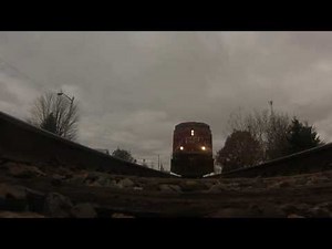 CP Freight train GoPro run over