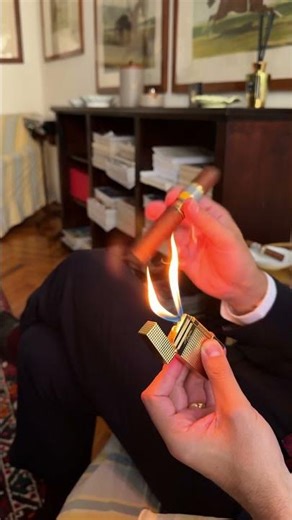 That cigar cutter technique hits different 😤 #CigarLife