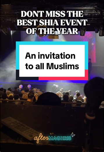 Rising Dawn is a one-night Shia gathering in London — beyond a lecture format. This isn’t a lecture or majlis; it’s an unmissable opportunity for the community to have a faith-based experience designed for today’s challenges. Join us in celebrating the life and legacy of our 12th Imam (ajtf) this Sha’ban with After Maghrib. We’ve prepared the ultimate lineup featuring world-renowned guest speakers and reciters from across the world. This is not just any event; this is an After Maghrib production