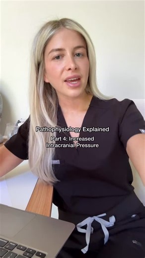 Stephanee Beggs, MSN, RN on Instagram: "My most detailed one yet!!! The pathophysiology of increased intracranial pressure for anyone in nursing school right now!! Lowkey, I think I ate with this one 🧠🫀🫁🤓"