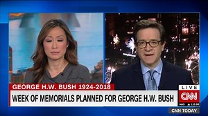 Final farewells underway for 41st President